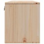 Armarios de pared 2 uds madera maciza de pino 45x30x35 cm en Estanterías | Comprar online en Foru.es