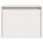 Armario de pared madera maciza de pino blanco 45x30x35 cm en Estanterías | Comprar online en Foru.es