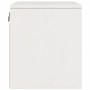 Armario de pared madera maciza de pino blanco 45x30x35 cm en Estanterías | Comprar online en Foru.es