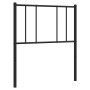 Cabecero de metal negro 90 cm de vidaXL, Cabeceros y pies de cama - Ref: Foro24-352508, Precio: 23,43 €, Descuento: %