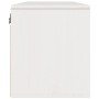 Armarios de pared 2 uds madera maciza pino blanco 45x30x35 cm en Estanterías | Comprar online en Foru.es