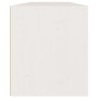 Armarios de pared 2 uds madera maciza pino blanco 60x30x35 cm en Estanterías | Comprar online en Foru.es