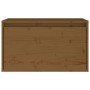 Armario de pared madera maciza de pino marrón miel 60x30x35 cm en Estanterías | Comprar online en Foru.es