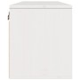 Armario de pared de madera maciza de pino blanco 100x30x35 cm en Estanterías | Comprar online en Foru.es