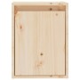 Armario de pared de madera maciza de pino 30x30x40 cm en Estanterías | Comprar online en Foru.es