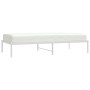 Estructura de cama de metal blanca 90x190 cm de vidaXL, Camas y somieres - Ref: Foro24-350905, Precio: 77,85 €, Descuento: %