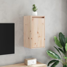 Armario de pared 2 uds madera maciza de pino 30x30x60 cm en Estanterías | Comprar online en Foru.es