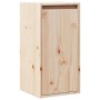 Armario de pared 2 uds madera maciza de pino 30x30x60 cm en Estanterías | Comprar online en Foru.es