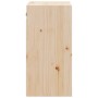 Armario de pared 2 uds madera maciza de pino 30x30x60 cm en Estanterías | Comprar online en Foru.es