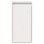 Armario de pared 2 uds madera maciza de pino blanco 30x30x60 cm en Estanterías | Comprar online en Foru.es