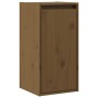 Armario de pared madera maciza de pino marrón miel 30x30x60 cm en Estanterías | Comprar online en Foru.es