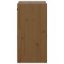Armario de pared madera maciza de pino marrón miel 30x30x60 cm en Estanterías | Comprar online en Foru.es