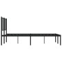 Estructura de cama con cabecero metal negro 135x190 cm de vidaXL, Camas y somieres - Ref: Foro24-352479, Precio: 95,64 €, Des...