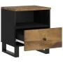 Solid mango wood and plywood nightstand by vidaXL, Nightstands - Ref: Foro24-350654, Price: 80,73 €, Discount: %