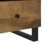 Solid mango wood and plywood nightstand by vidaXL, Nightstands - Ref: Foro24-350654, Price: 80,73 €, Discount: %