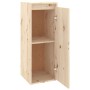 Armario de pared de madera maciza de pino 30x30x80 cm en Estanterías | Comprar online en Foru.es