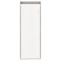 Armario de pared 2 uds madera maciza de pino blanco 30x30x80 cm en Estanterías | Comprar online en Foru.es