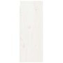 Armario de pared 2 uds madera maciza de pino blanco 30x30x80 cm en Estanterías | Comprar online en Foru.es