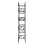 Arco de jardín acero negro 116x45x240 cm de vidaXL, Pérgolas, arcos y enrejados de jardín - Ref: Foro24-319350, Precio: 149,1...