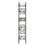 Arco de jardín acero negro 116x45x240 cm de vidaXL, Pérgolas, arcos y enrejados de jardín - Ref: Foro24-319350, Precio: 144,2...