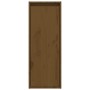 Armario de pared 2 uds madera de pino marrón miel 30x30x80 cm en Estanterías | Comprar online en Foru.es
