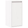 Armario de pared de madera maciza de pino blanco 30x30x100 cm en Estanterías | Comprar online en Foru.es