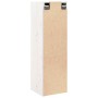 Armario de pared de madera maciza de pino blanco 30x30x100 cm en Estanterías | Comprar online en Foru.es