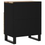 Mesita de noche madera mango madera contrachapada 50x33x62 cm de vidaXL, Mesitas de noche - Ref: Foro24-350664, Precio: 125,0...