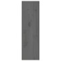 Armarios de pared 2 uds madera maciza pino gris 30x30x100 cm en Estanterías | Comprar online en Foru.es