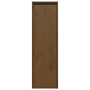 Armario de pared madera maciza de pino marrón miel 30x30x100 cm en Estanterías | Comprar online en Foru.es