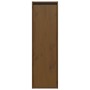 Armarios de pared 2 uds madera de pino marrón miel 30x30x100 cm en Estanterías | Comprar online en Foru.es
