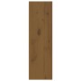 Armarios de pared 2 uds madera de pino marrón miel 30x30x100 cm en Estanterías | Comprar online en Foru.es