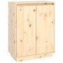 Armario zapatero de madera maciza de pino 60x35x80 cm en Zapateros y organizadores de calzado | Comprar online en Foru.es