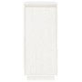 Armario zapatero de madera maciza de pino blanco 35x35x80 cm en Zapateros y organizadores de calzado | Comprar online en Foru.es