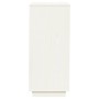 Armario zapatero de madera maciza de pino blanco 35x35x80 cm en Zapateros y organizadores de calzado | Comprar online en Foru.es