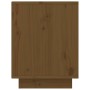 Armario zapatero madera maciza de pino marrón miel 60x34x45 cm en Zapateros y organizadores de calzado | Comprar online en Foru.