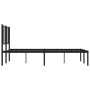 Estructura de cama con cabecero metal negro 120x200 cm de vidaXL, Camas y somieres - Ref: Foro24-352478, Precio: 88,34 €, Des...