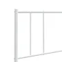 Cabecero de metal blanco 193 cm de vidaXL, Cabeceros y pies de cama - Ref: Foro24-352566, Precio: 23,32 €, Descuento: %