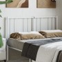 Cabecero de metal blanco 160 cm de vidaXL, Cabeceros y pies de cama - Ref: Foro24-352564, Precio: 28,99 €, Descuento: %