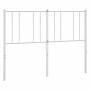 Cabecero de metal blanco 160 cm de vidaXL, Cabeceros y pies de cama - Ref: Foro24-352564, Precio: 28,99 €, Descuento: %
