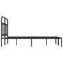 Estructura de cama con cabecero metal negro 120x200 cm de vidaXL, Camas y somieres - Ref: Foro24-352576, Precio: 116,87 €, De...