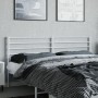 Cabecero de metal blanco 193 cm de vidaXL, Cabeceros y pies de cama - Ref: Foro24-352405, Precio: 34,80 €, Descuento: %