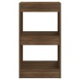 Estantería/divisor de espacios roble marrón 40x30x72 cm en Librerías y estanterías | Comprar online en Foru.es