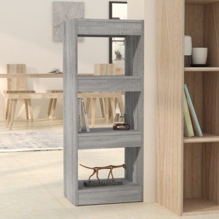 Estantería/divisor madera ingeniería gris Sonoma 40x30x103 cm en Librerías y estanterías | Comprar online en Foru.es
