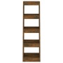 Estantería/divisor de espacios color roble ahumado 40x30x135 cm en Librerías y estanterías | Comprar online en Foru.es