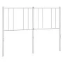Cabecero de metal blanco 120 cm de vidaXL, Cabeceros y pies de cama - Ref: Foro24-352560, Precio: 27,58 €, Descuento: %