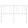 Cabecero de metal blanco 120 cm de vidaXL, Cabeceros y pies de cama - Ref: Foro24-352560, Precio: 28,01 €, Descuento: %