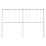 Cabecero de metal blanco 120 cm de vidaXL, Cabeceros y pies de cama - Ref: Foro24-352560, Precio: 27,58 €, Descuento: %