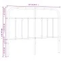 Kopfteil aus schwarzem Metall, 120 cm von vidaXL, Kopf- und Fußteile - Ref: Foro24-352609, Preis: 45,11 €, Rabatt: %