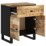 Mesita de noche madera mango madera contrachapada 50x33x60 cm de vidaXL, Mesitas de noche - Ref: Foro24-350668, Precio: 119,6...